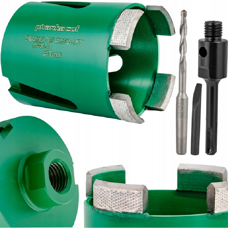 Piranhacut Vrták pod plechovky do železobetonu 68 mm M16