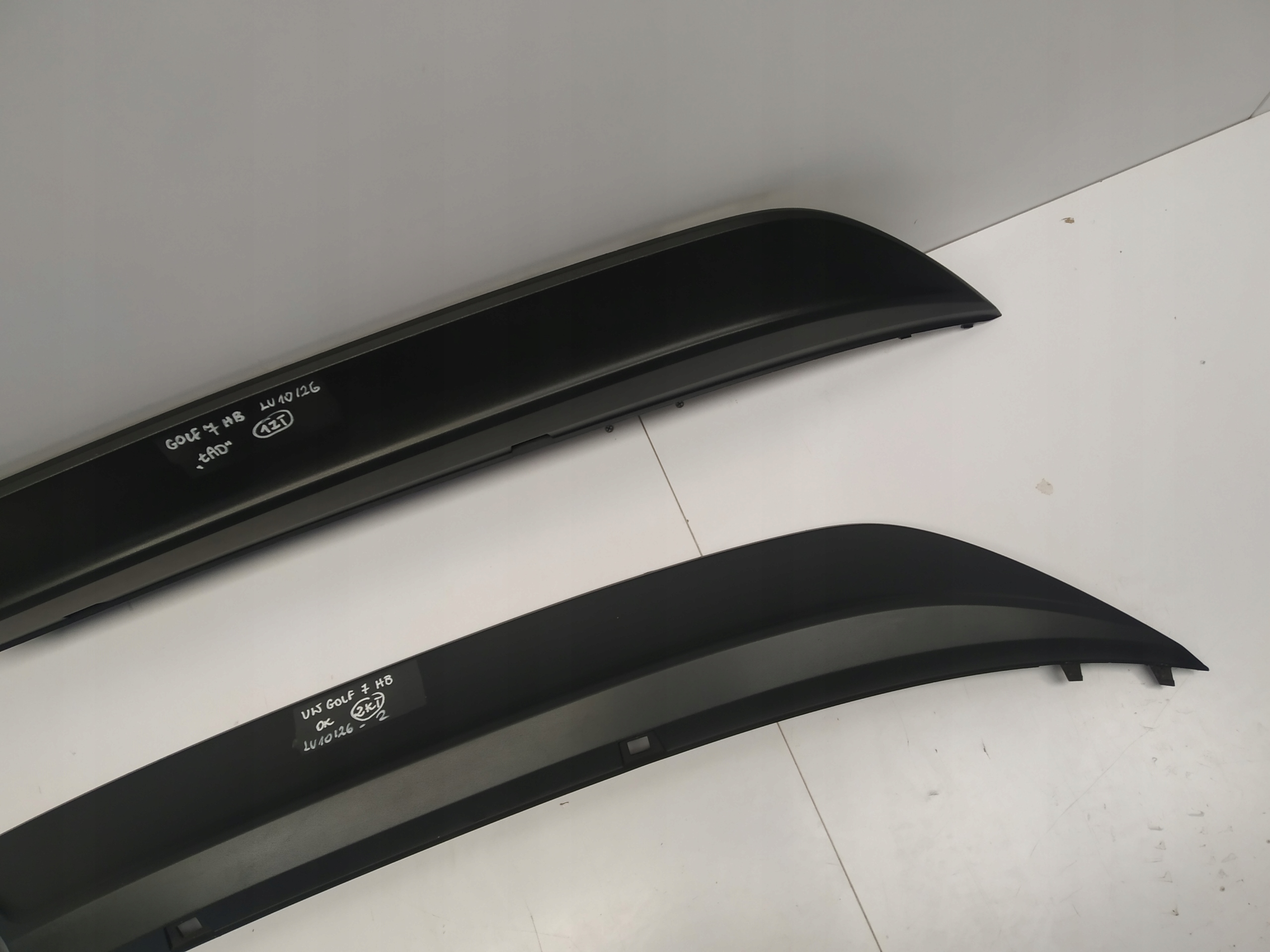 16 Vw Golf VII 7 Hb hokej spoiler accessori diffusore Paraurti posteriore 5G6807568D