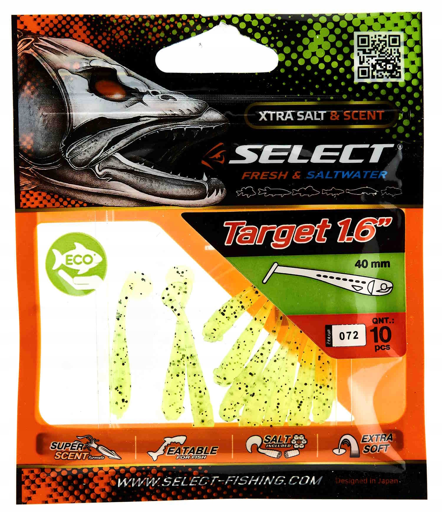 Guma, Ripper Select - Target - 4cm - 072 - 5szt. Kod producenta 18703763