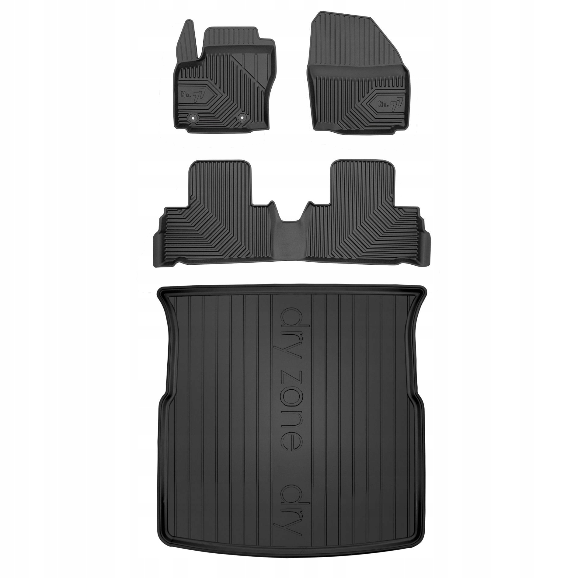 Gumové rohože rohož Ford S-Max 06- bez obalu