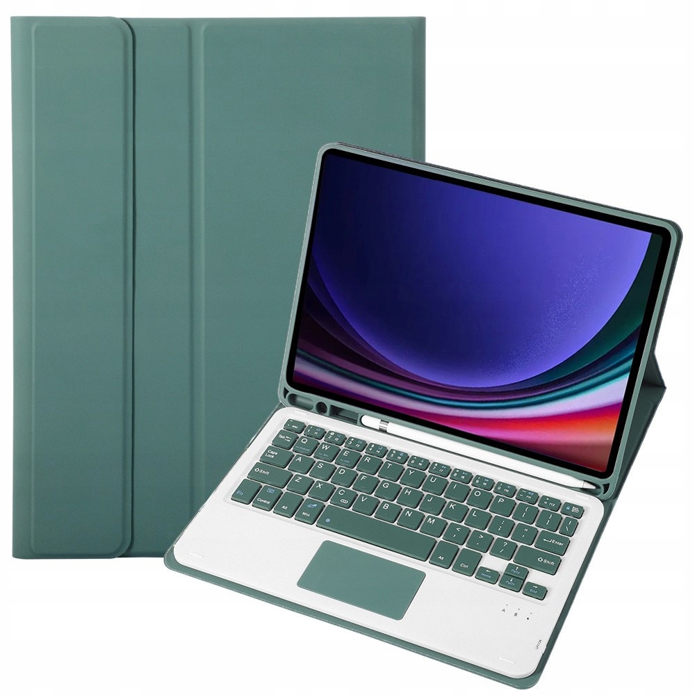Pouzdro S Klávesnicí Touchpad Bluetooth Pro Samsung Galaxy Tab S9 Pouzdro