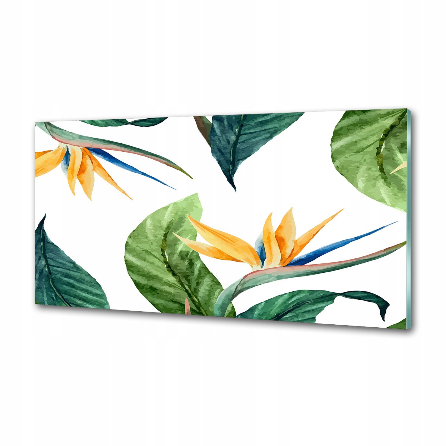Panel do kuchyne Tropické kvety 120 x 60 cm Lepidlo