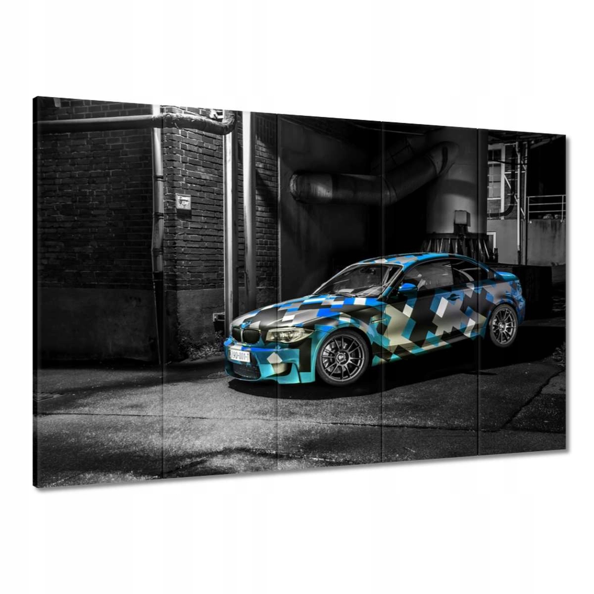 Obrazy 100x70 Tyrkysové Bmw