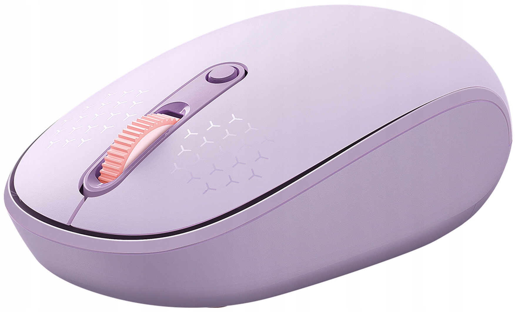Myszka bezprzewodowa Baseus F01B 2. 4GHz Bluetooth 3. 0 5. 0 fioletowa