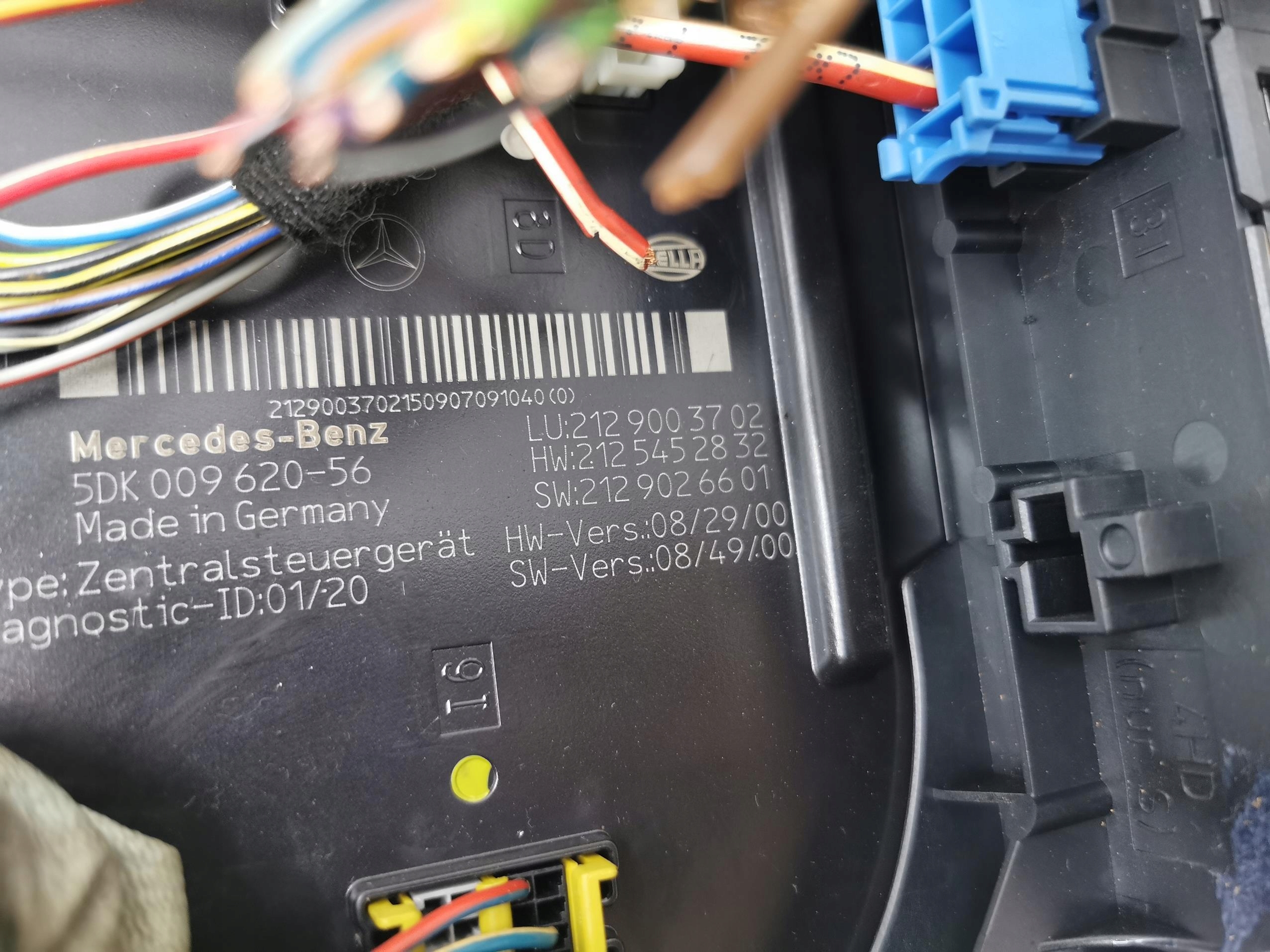 module SAM MERCEDES E-KLASA W212 2129003702 3.0 CDI