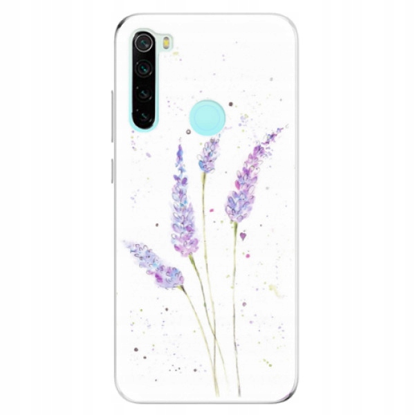 Silikonowe etui iSaprio Lavender do Xiaomi Redmi Note 8
