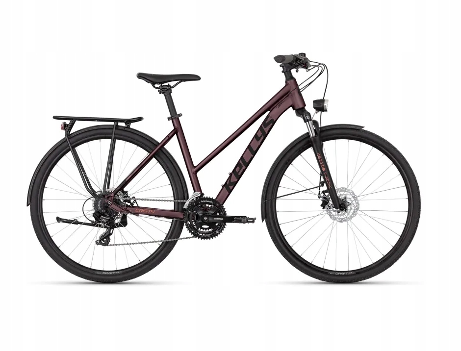 Rower trekkingowy Kellys Cristy 10 28 cali S bordowy