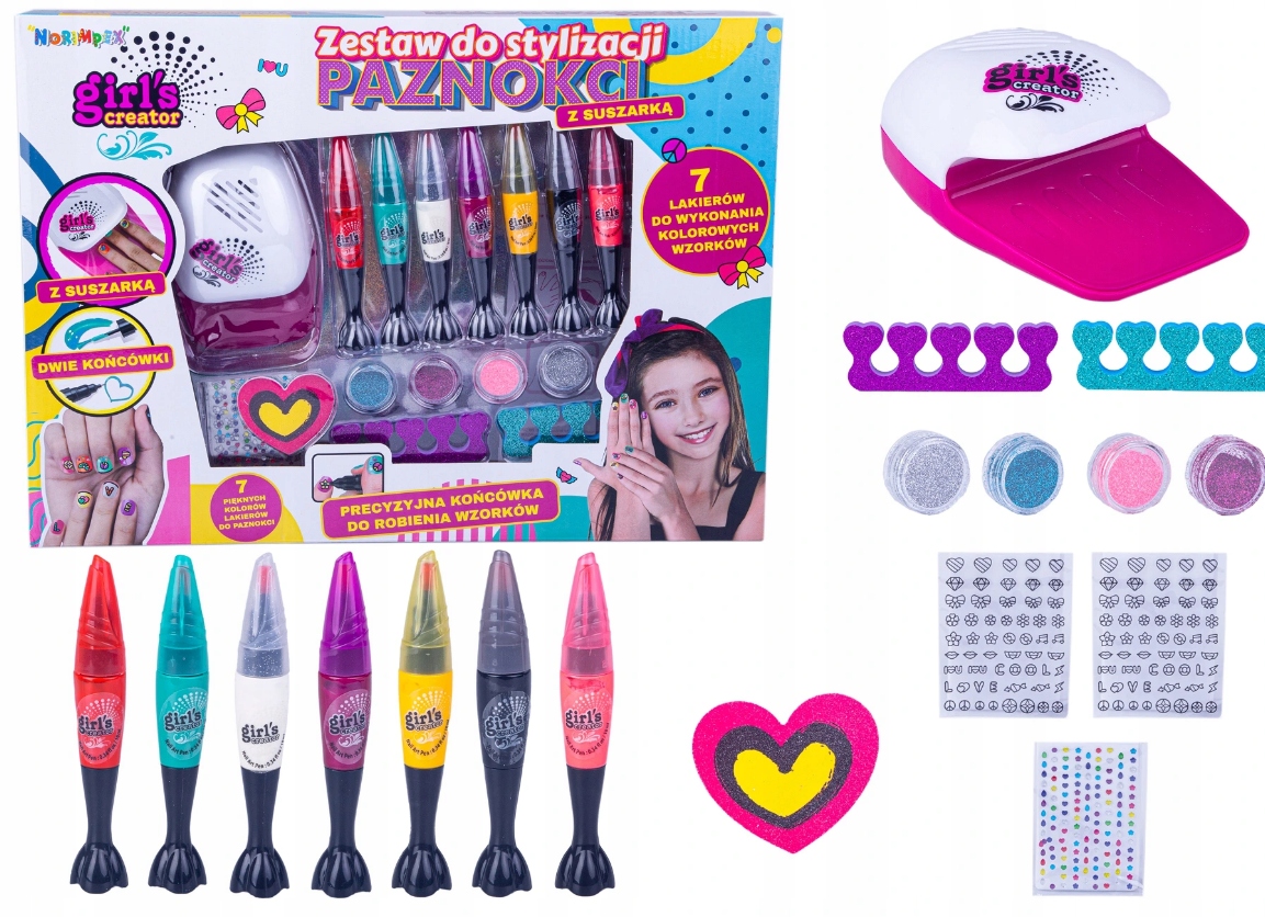 

Bardzo Duży Salon Zestaw Studio Paznokci Nailglam