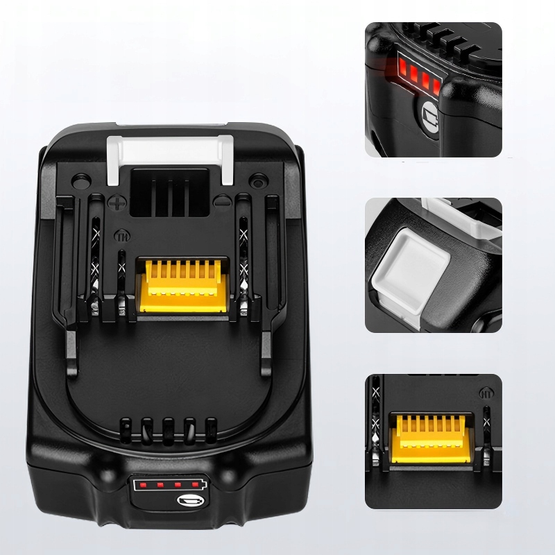 Akumulátor Winanqe BL1850 pro Makita Lxt 18V Baterie 6Ah BL1840 BL1860