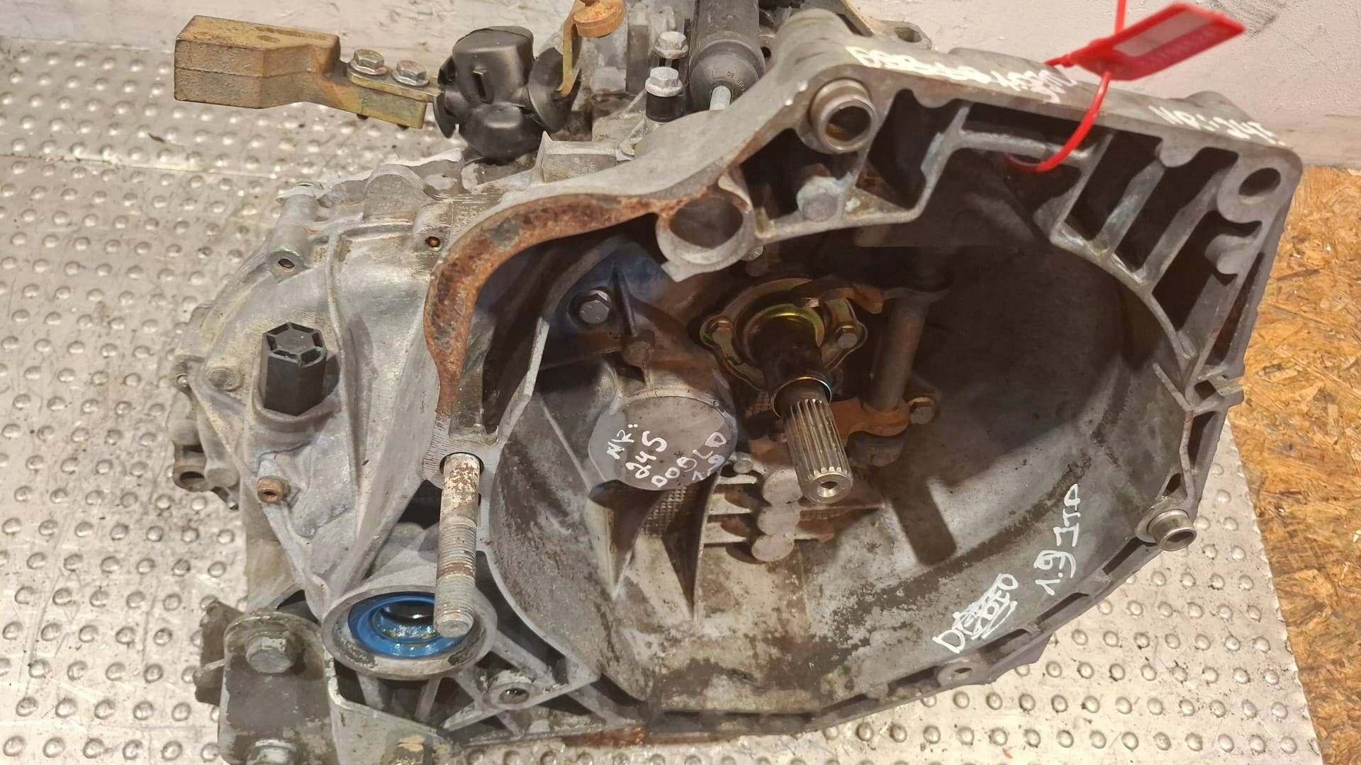gearbox, Fiat Doblo and 05-2010 1.3 JTD MJET below sensor predkosci
