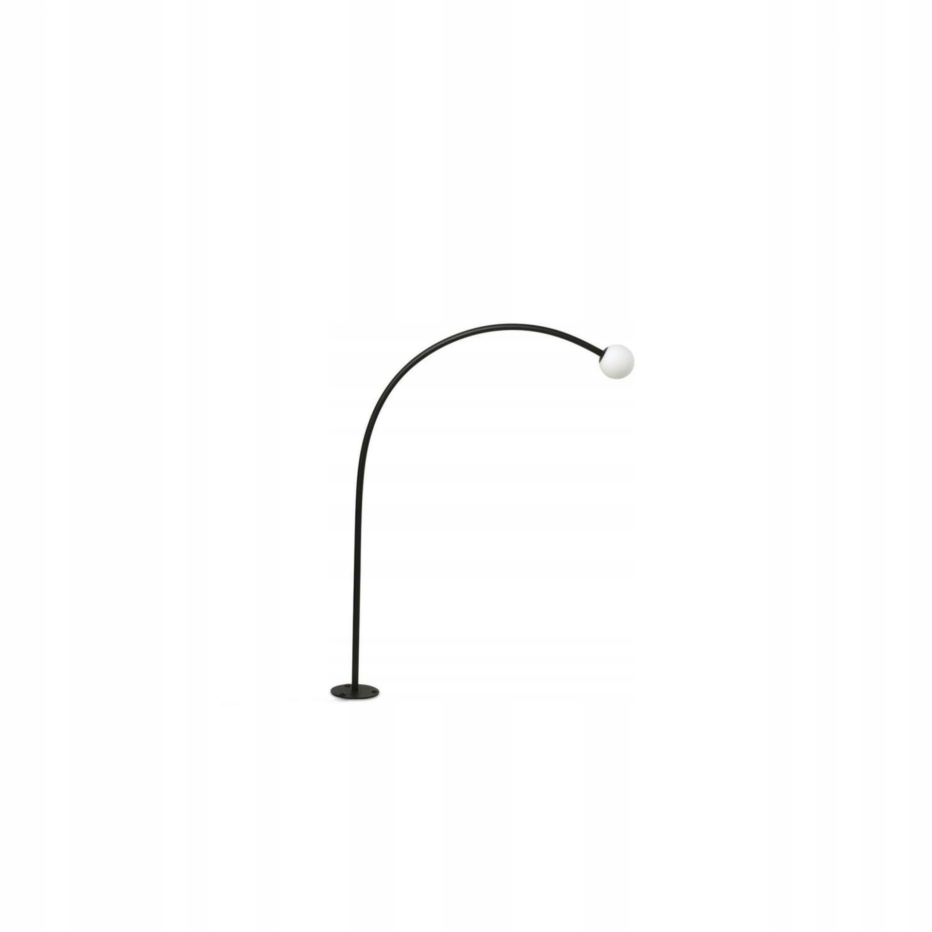 Stojacia lampa Faro Cuca 650 čierna, 3W 24V Led, IP65, výška 650 mm