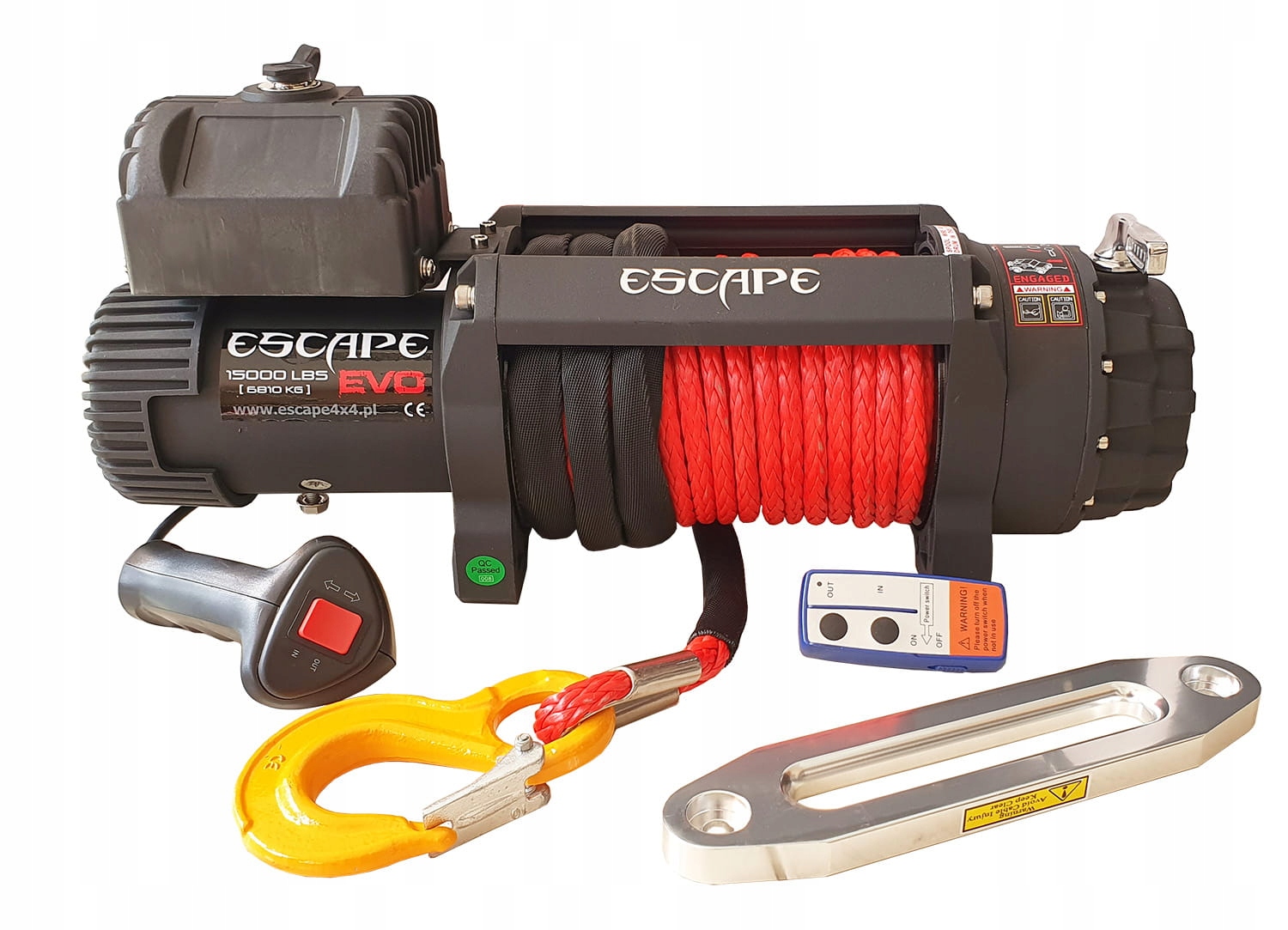 

Wyciągarka Escape Evo 15000 lbs IP68 z lin. synt.