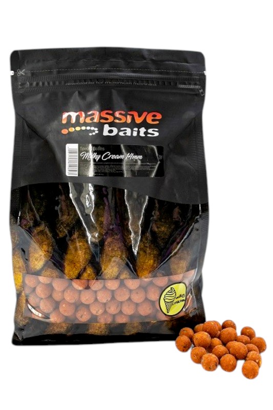 Kulki proteinowe Milky Cream 24mm 1kg Special Boilies Massive Baits