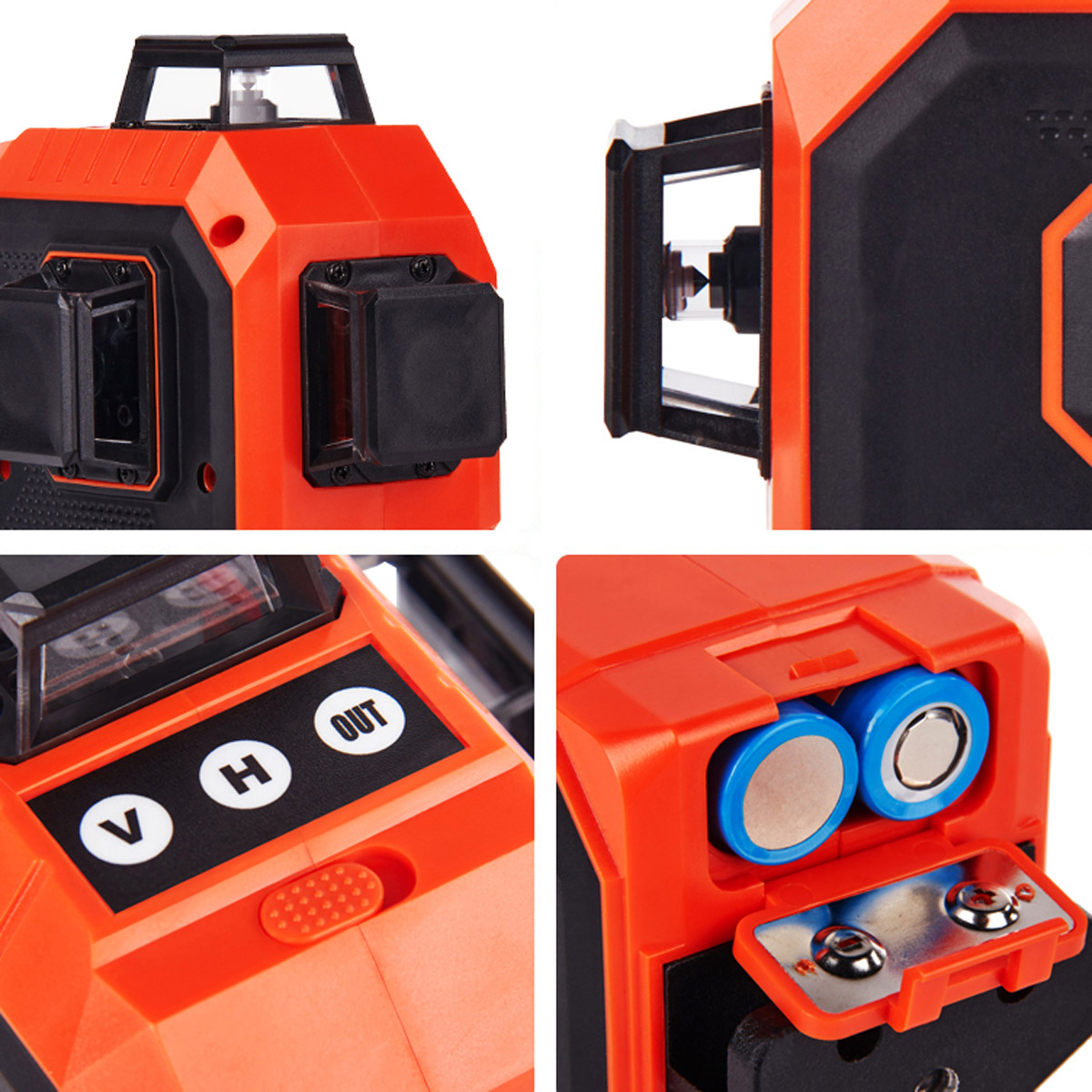 POZIOMICA LASEROWA 360° LASER 4D KOMUNIKATY PL Marka Heckermann