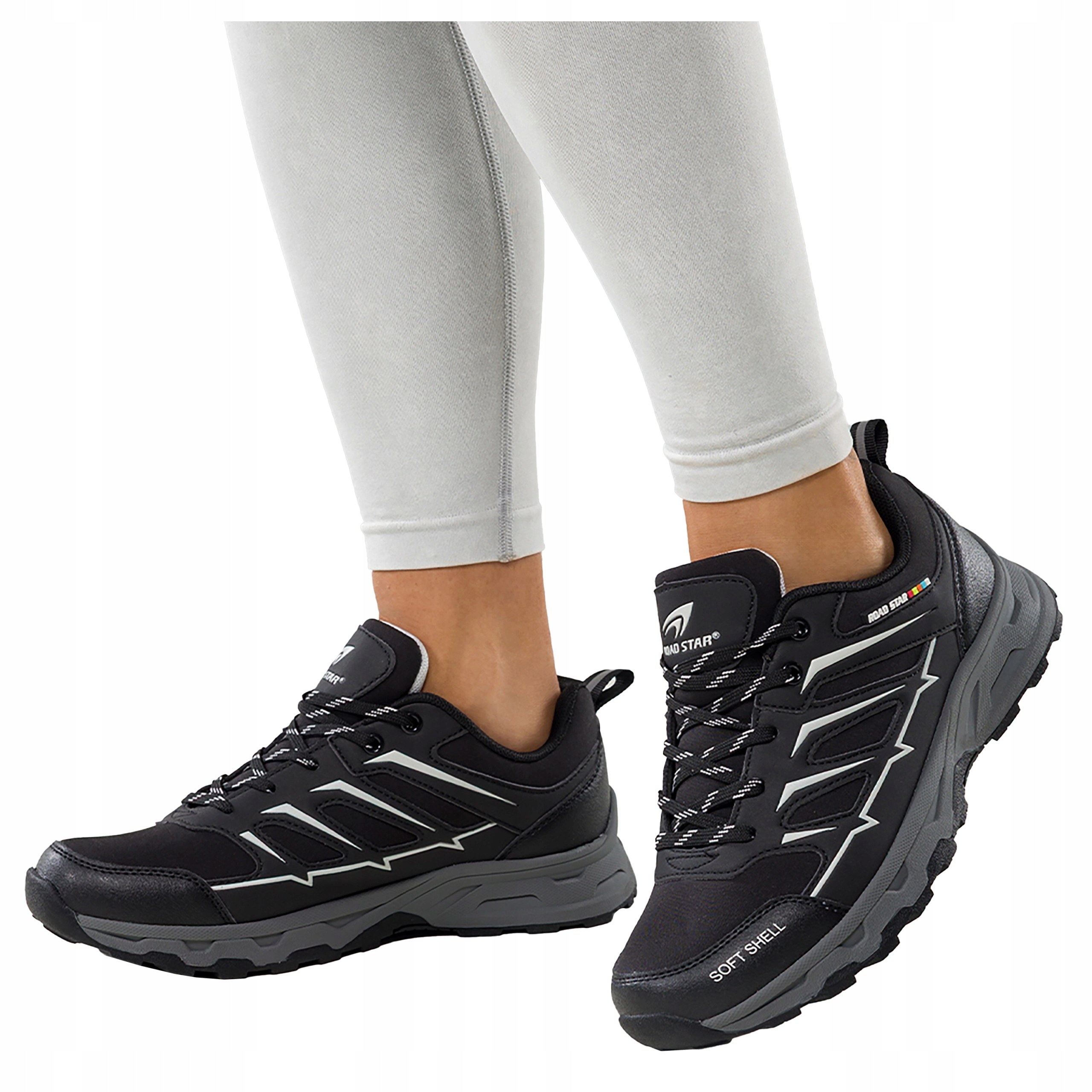 Trekingové Sportovní Boty Dámské Pohodlné Lehké Prodyšné Softshell vel. 38