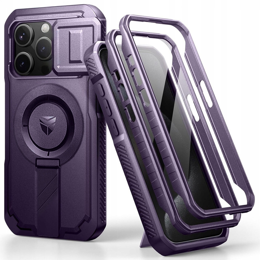 Pouzdro Dexnor Pro Iphone 15 Pro S Rychlou Ochranou Stojánku Pro Magsafe Ochrana Fotoaparátu