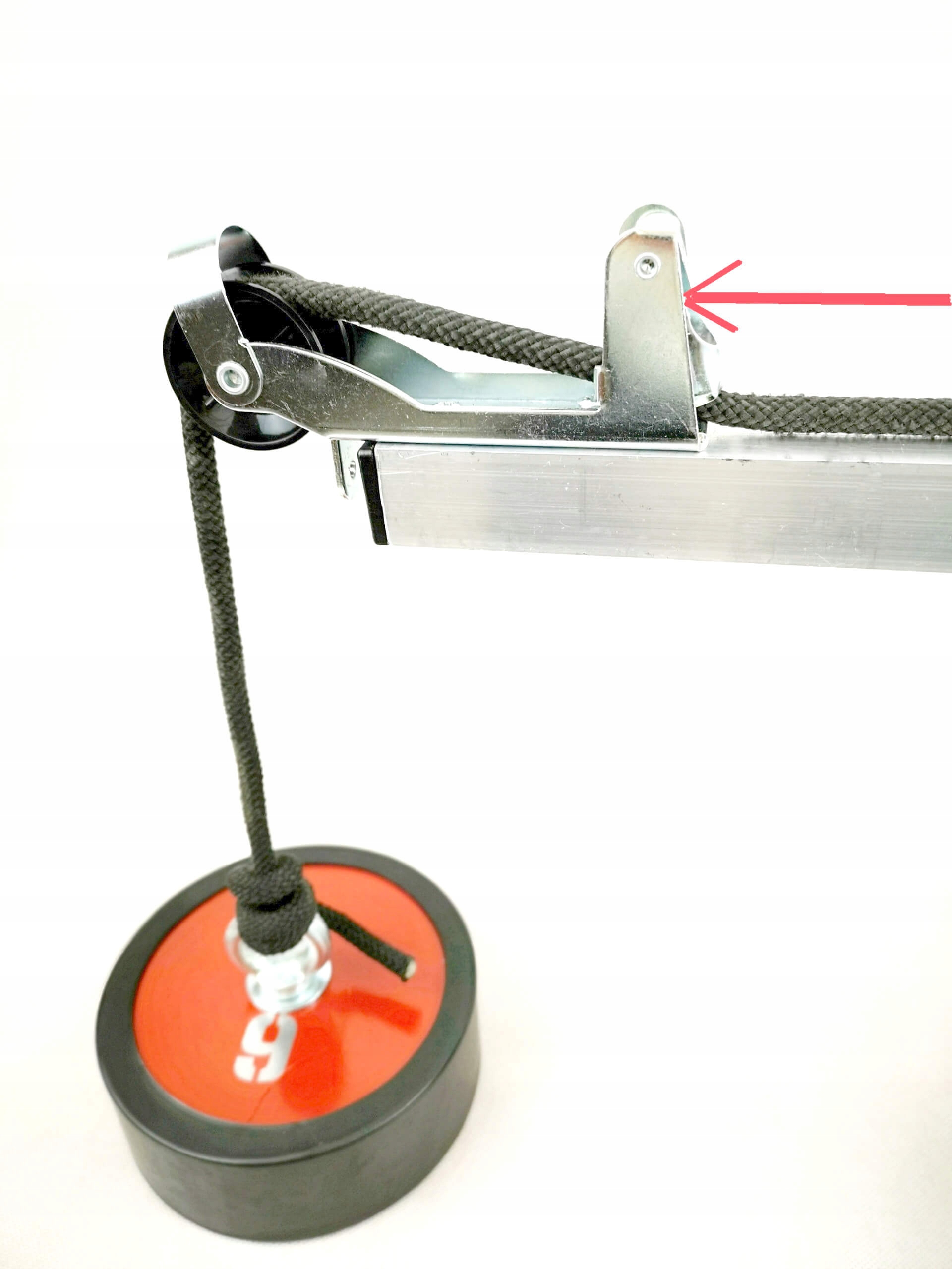 Prowadnica kotwicy z blokadą + zestaw montażowy Kod producenta 0111