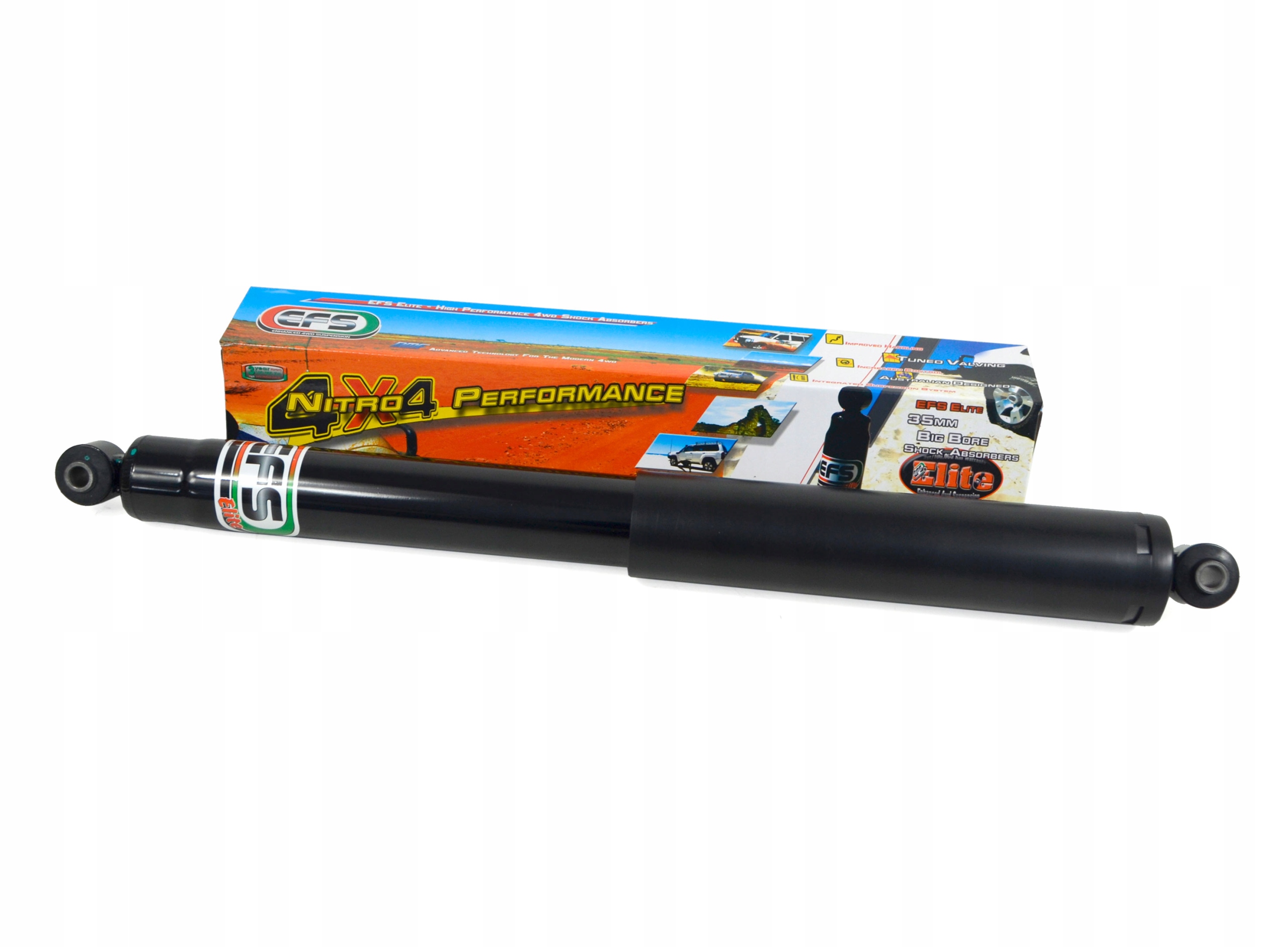Jeep Grand Cherokee Wh/wki (2005+) Zadní Tlumič Elite 40 mm Efs