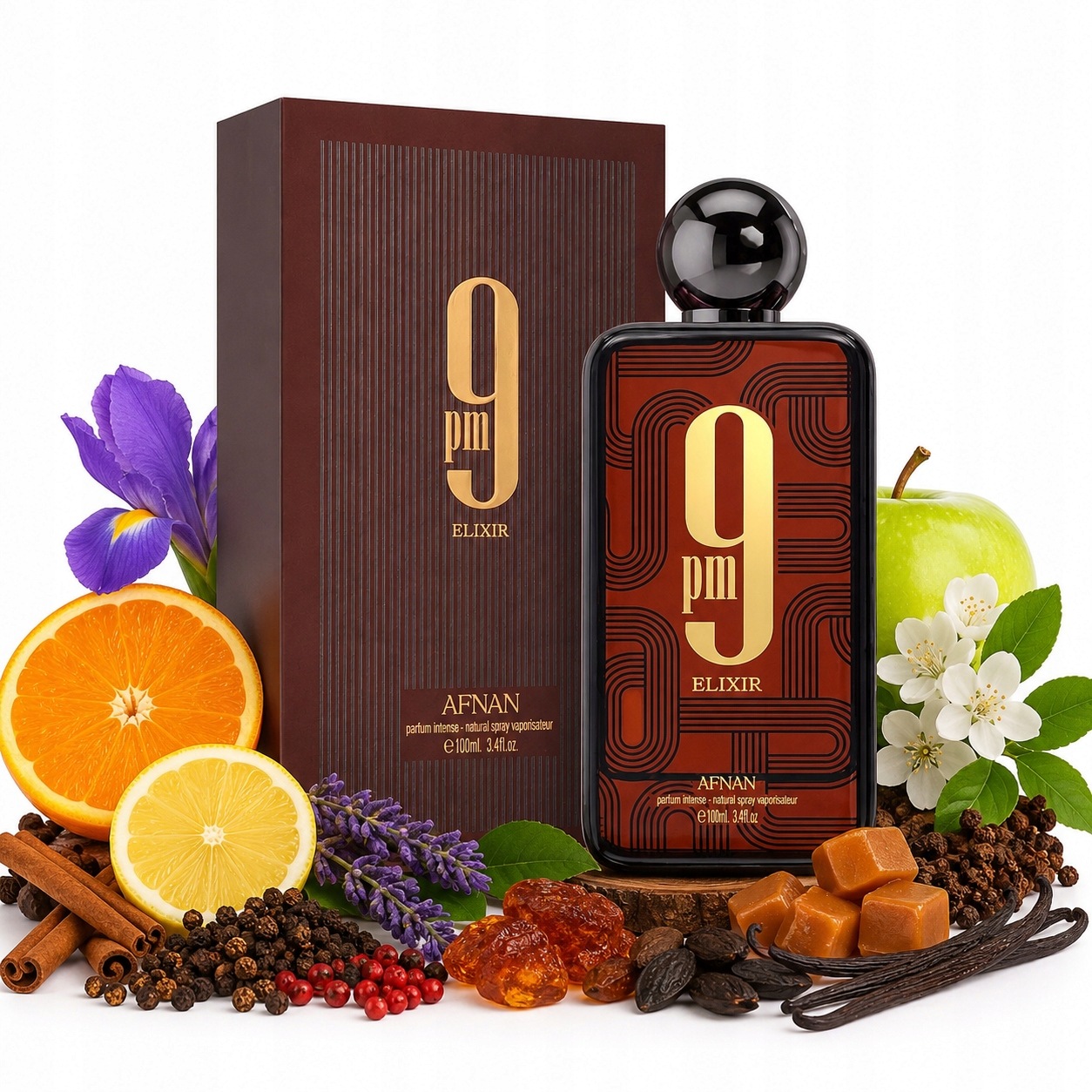 Oryginalne Perfumy Arabskie Afnan 9 Pm Elixir 100ml Edp