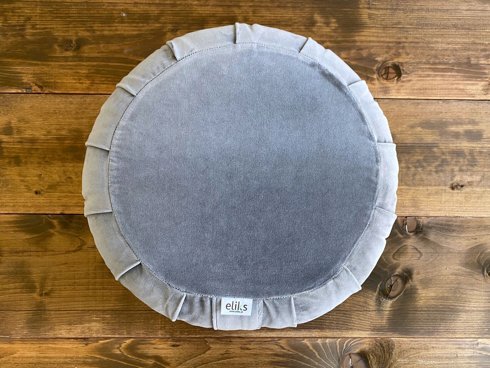 Zafu polštář Meditace Samet 100% bavlna Lux atest Pzh Polský Výrobek