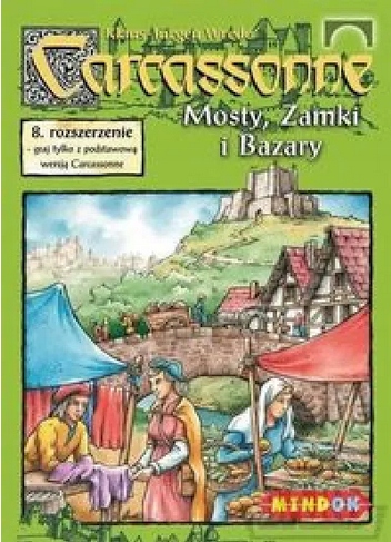 Spoločenská hra MINDOK Carcassonne: Hradné mosty a bazáre