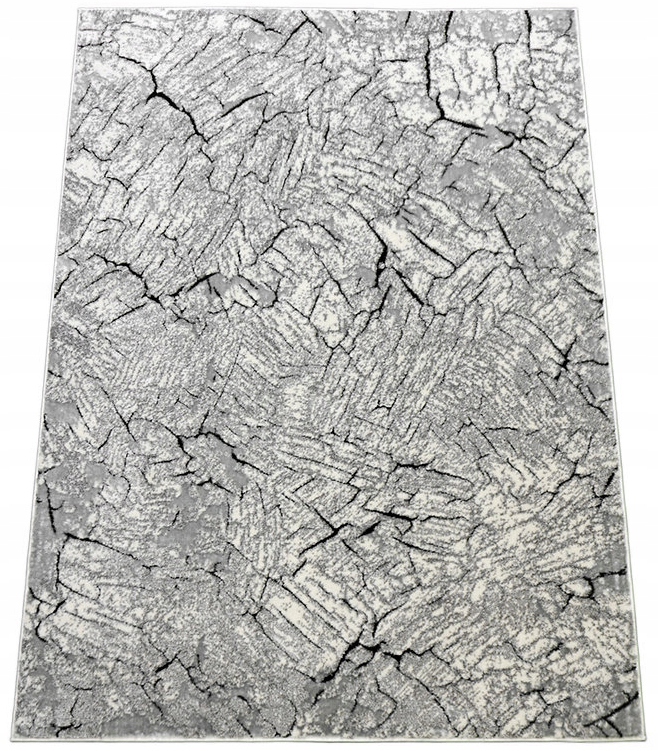 Koberec 280x370 Moderný Šedý Do Obývačky Spálne Hrubá Kvalitná