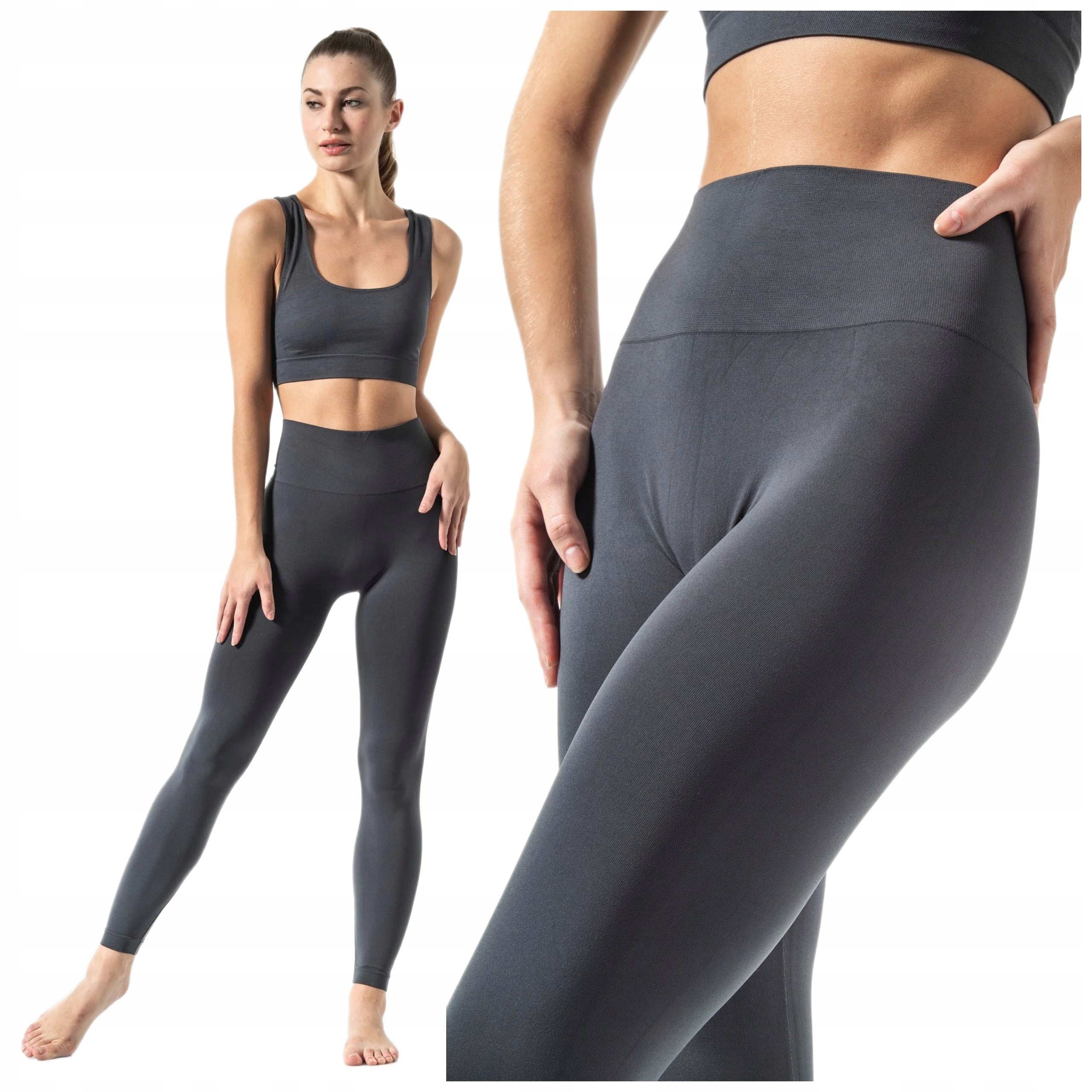 Dámské modelovací legíny s vysokým pasem Omm Yoga by Risalti S/m