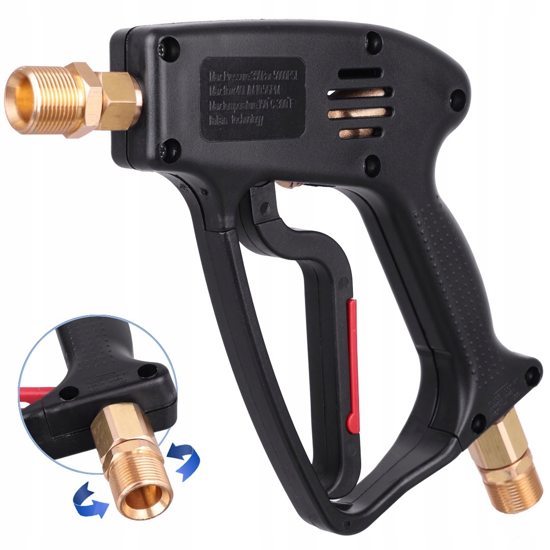 Rotační pistole pro myčku Karcher Hd Hds Kranzle M22 350BAR 40 l/min 150 °C