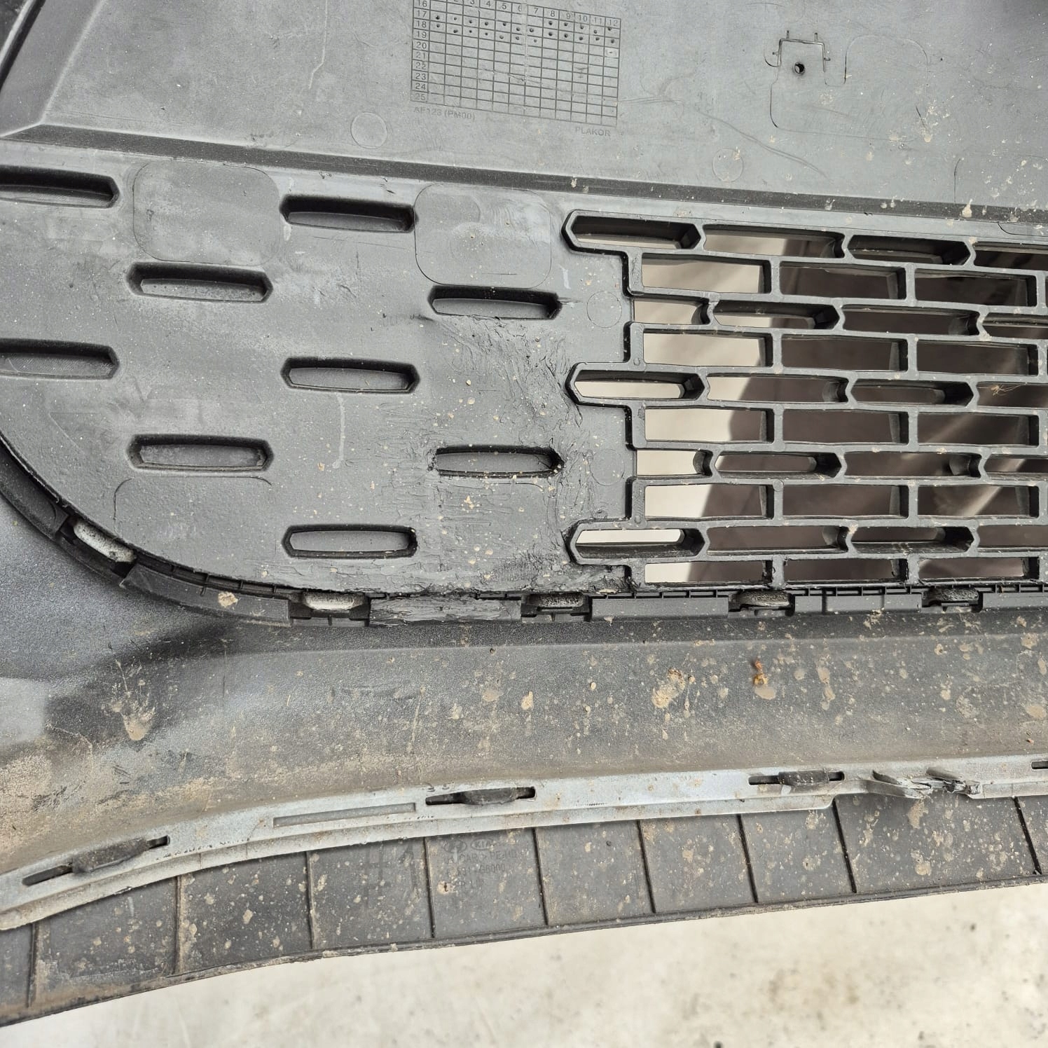 KIA PICANTO III 3 17-20 bumper front front