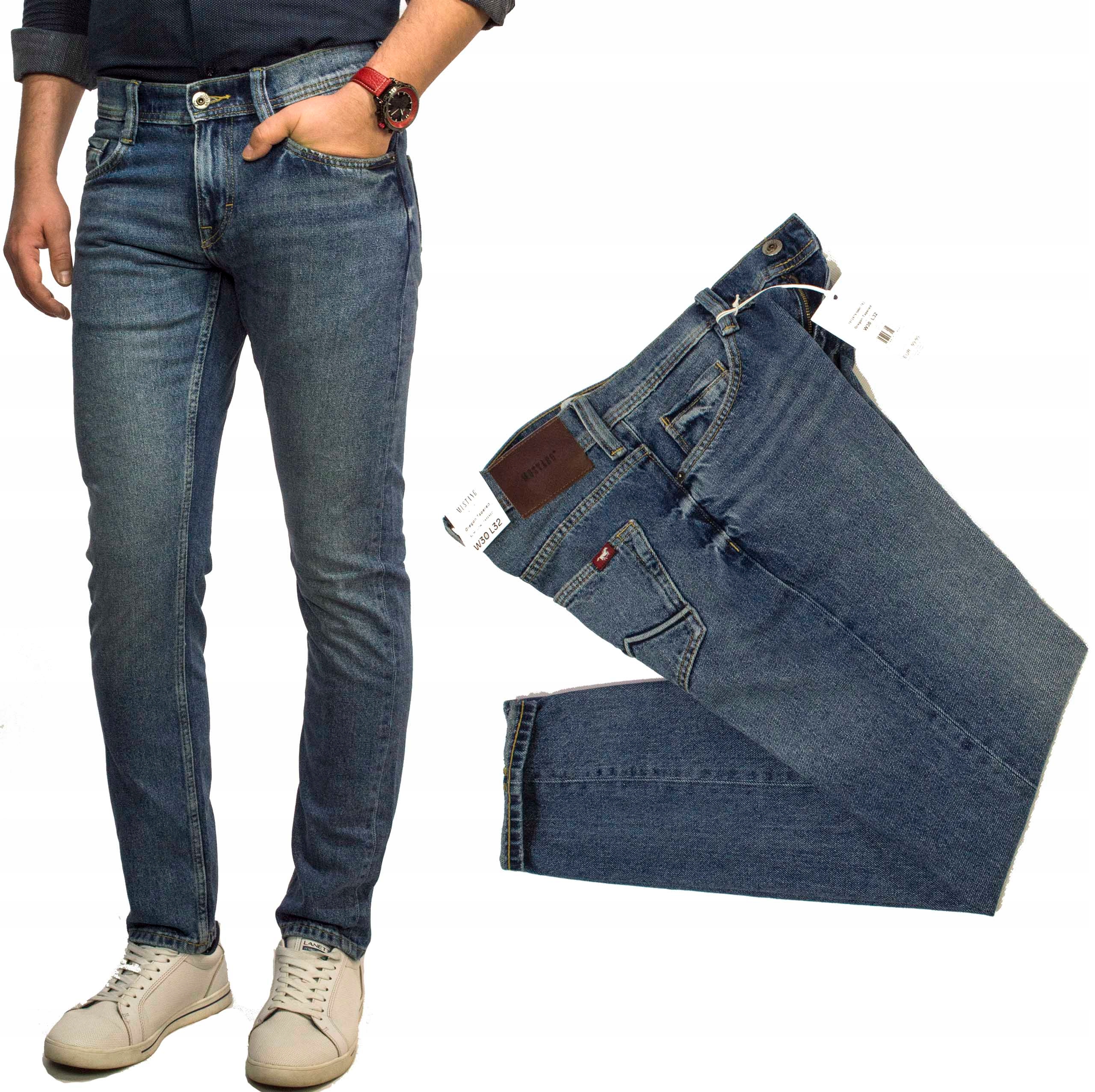 Mustang Oregon Tapered Race pánské džíny slim W33 L32