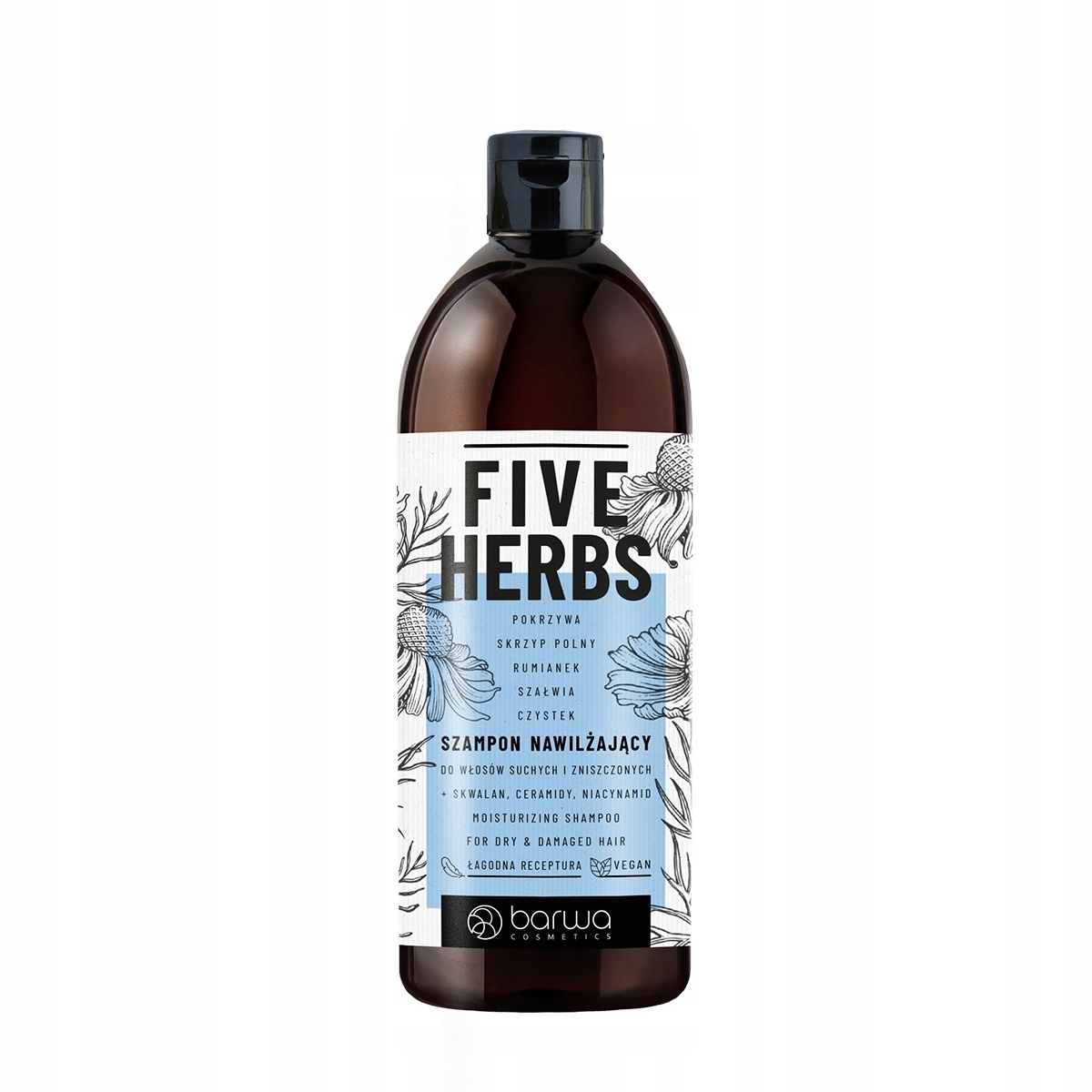 Five Herbs hydratačný šampón 480ml