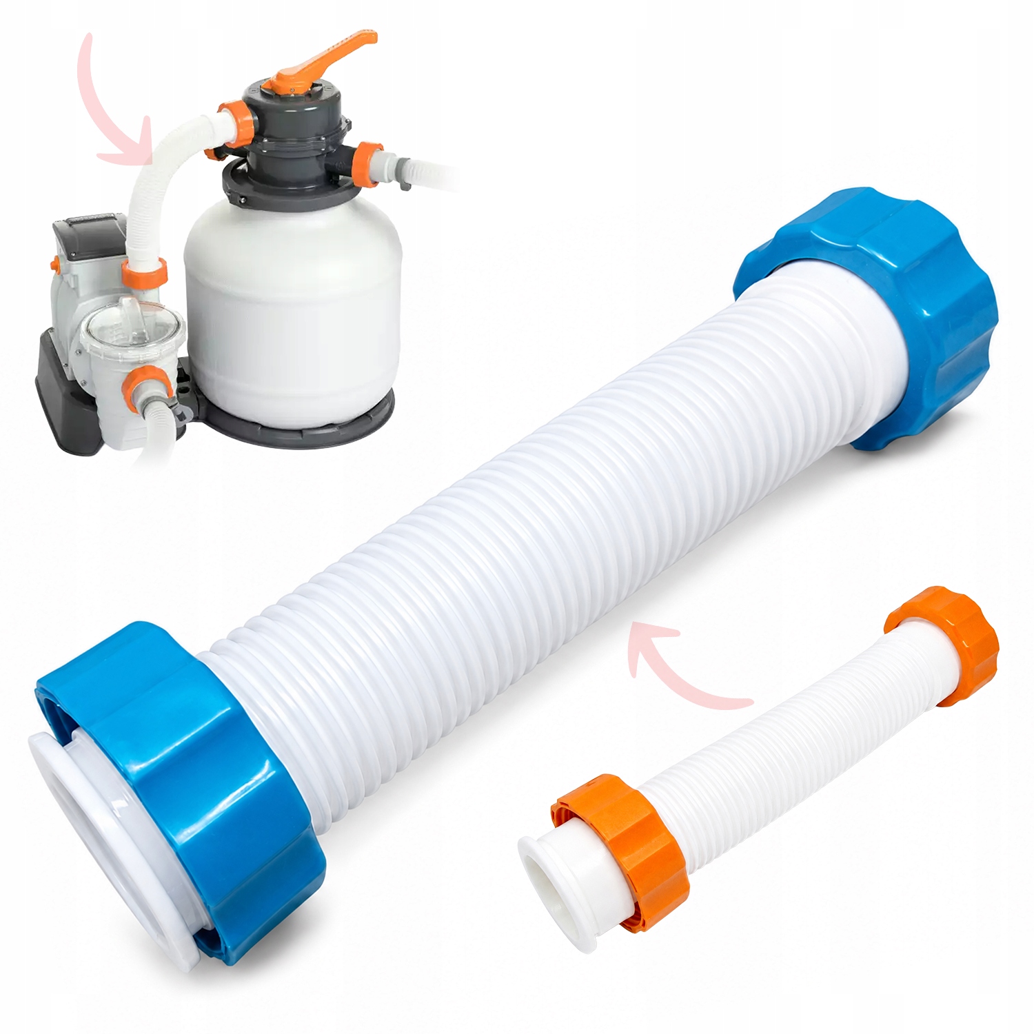 Originální hadička trubka Flowclear pro připojení k pískové pumpě 58495 Bestway