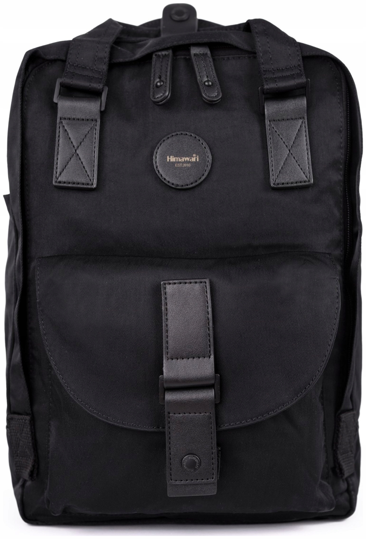 Batoh na notebook Himawari Single S voděodolný pro práci do školy, černý