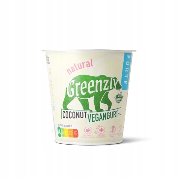 Levně Greenzly Vegan Kokosový jogurt přírodní