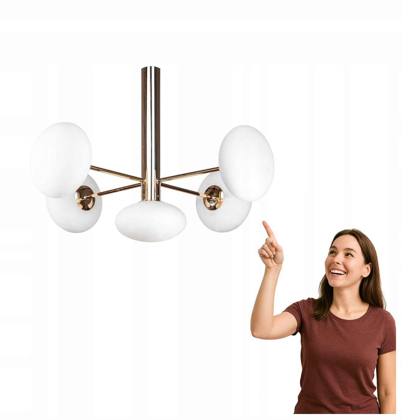 Stropná lampa Omi 1199 Zuma Line