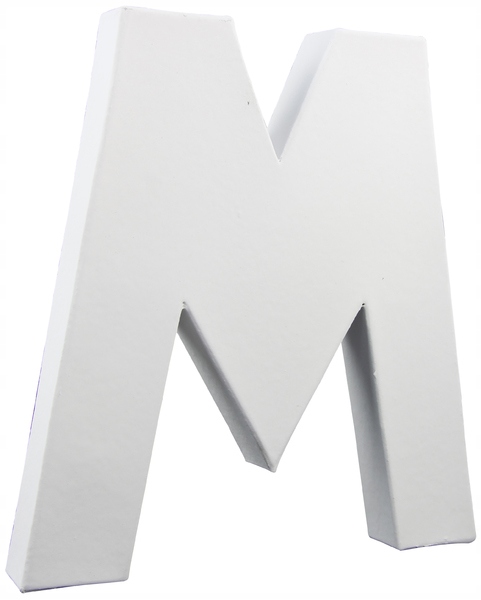 

Litera 3D duża 20cm „M” AC712 C, Decopatch