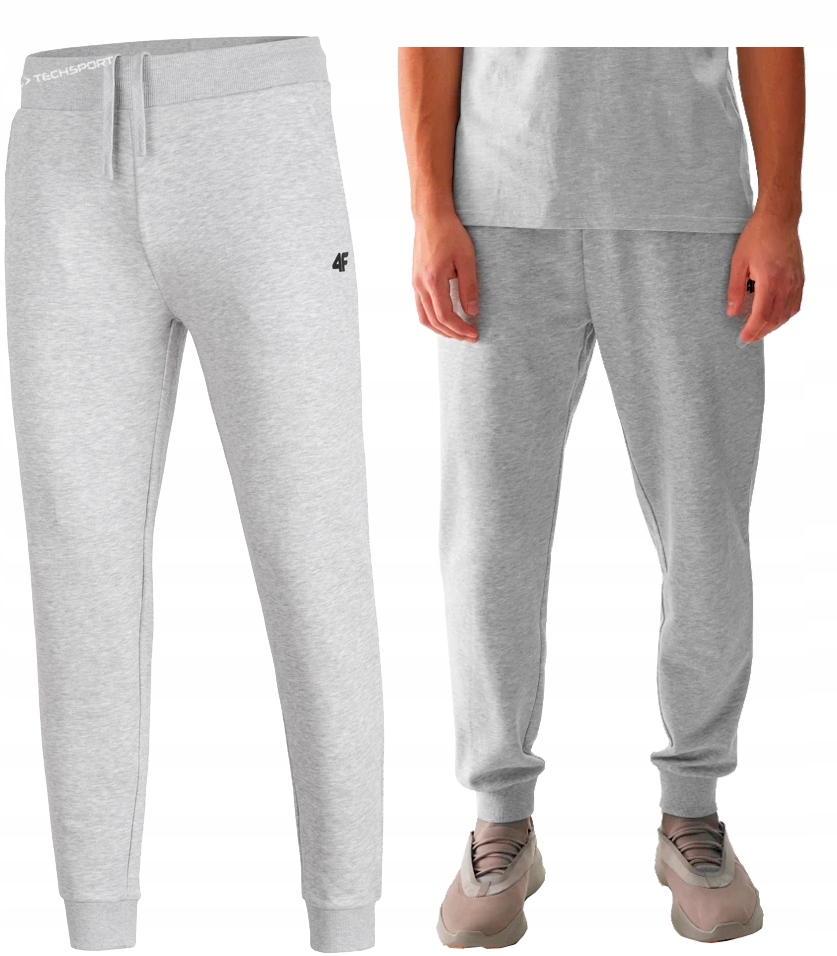 4F Męskie Spodnie Dresowe Dresy Bawełna rozm XXXL 3XL