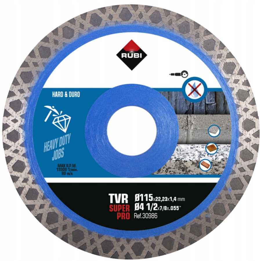 

Rubi Tvr 115mm Superpro Tarcza Do Cięcia Na Sucho