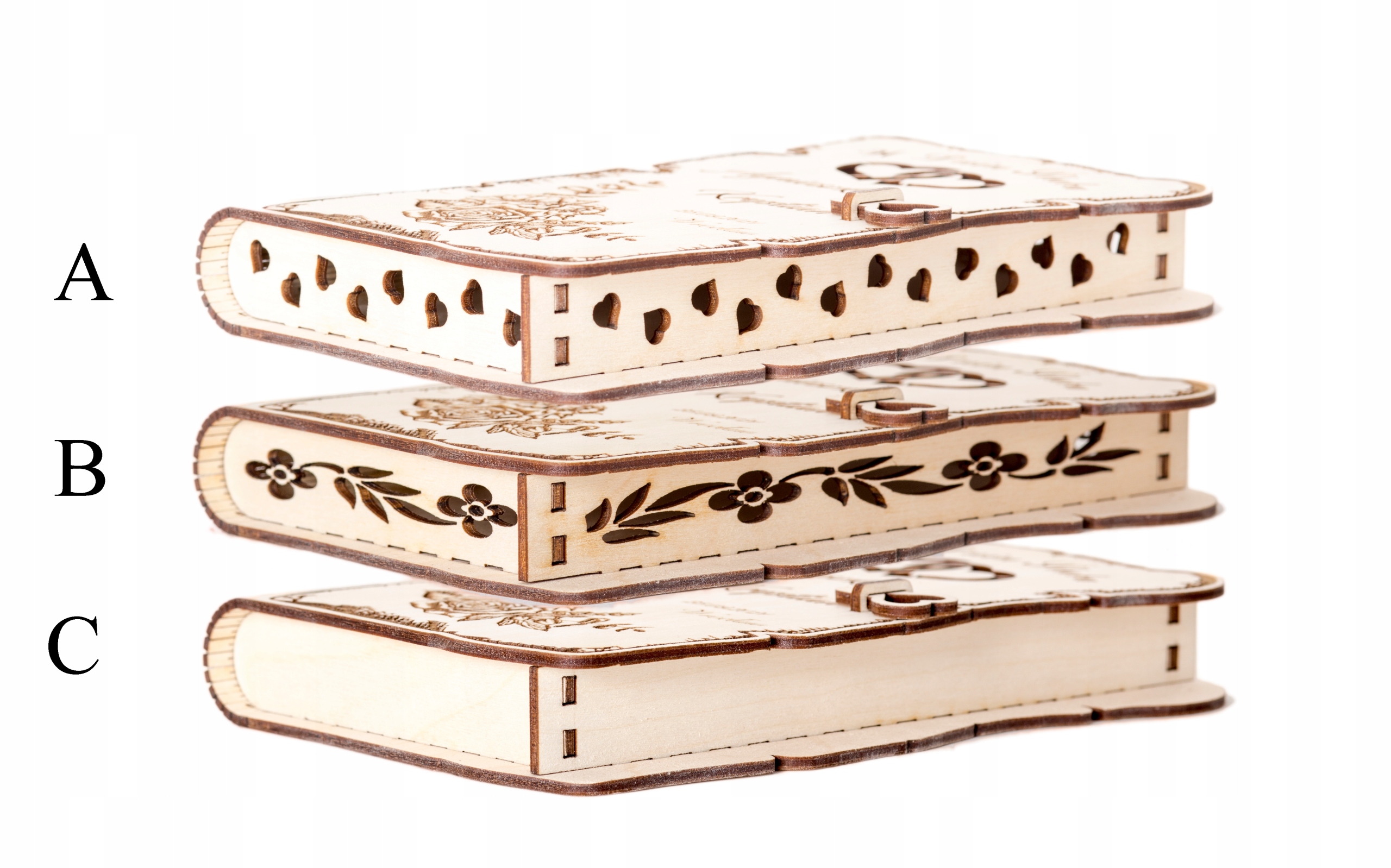 pudełko na pieniądze w formie ksiażki ŚLUB + GRATIS Materiał wykonania drewno