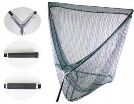 Mistrall Duży Podbierak Karpiowy 260M 100X100CM 2SEC.