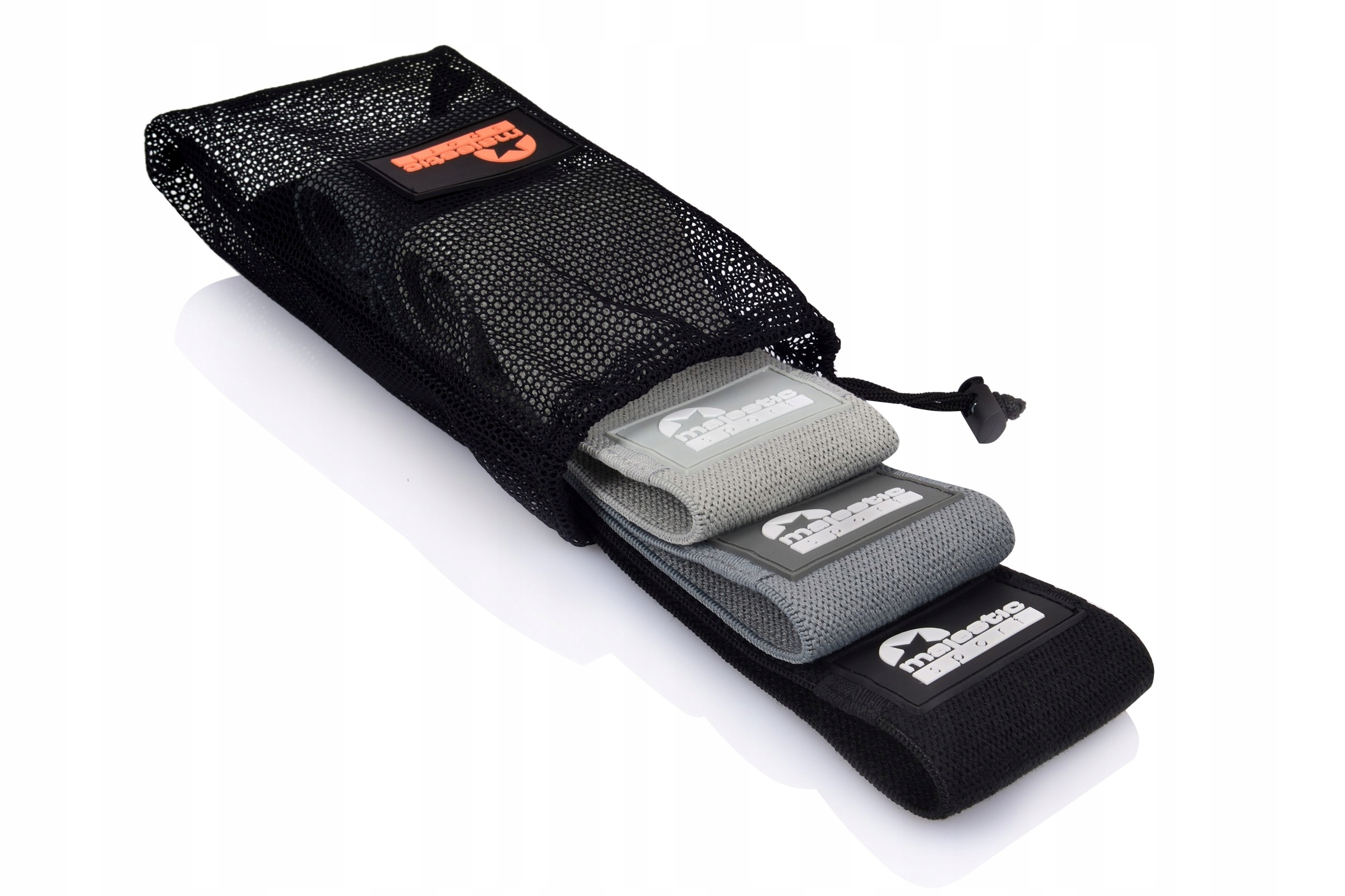 ZESTAW GUM HIP BAND TAŚMY MATERIAŁOWE 3 SZT Marka Majestic Sport