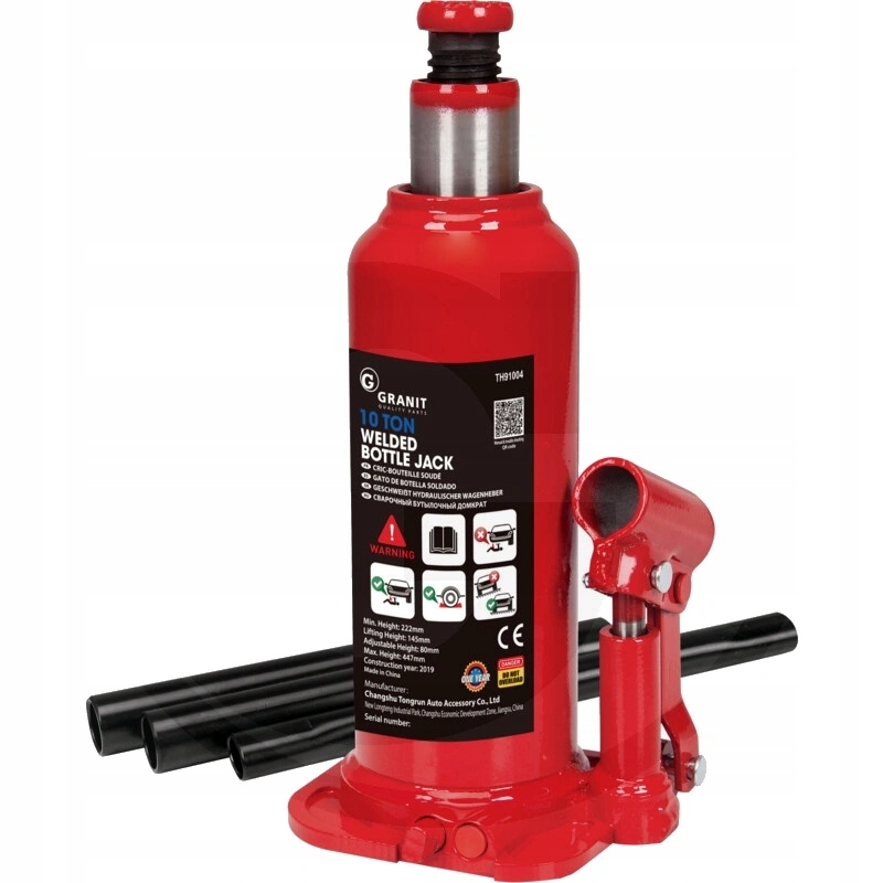 hever automobilový, hydraulický, nosná síla: 10 t