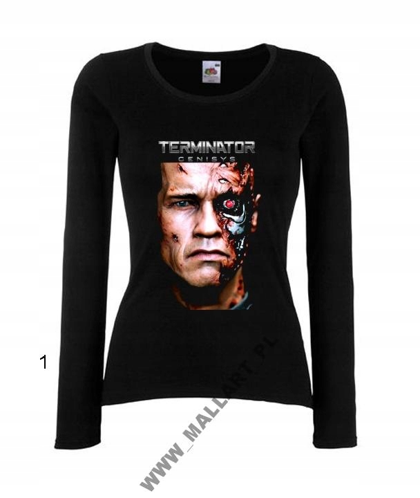 

Bluzka Damska Terminator Genisys Arnold Wzory
