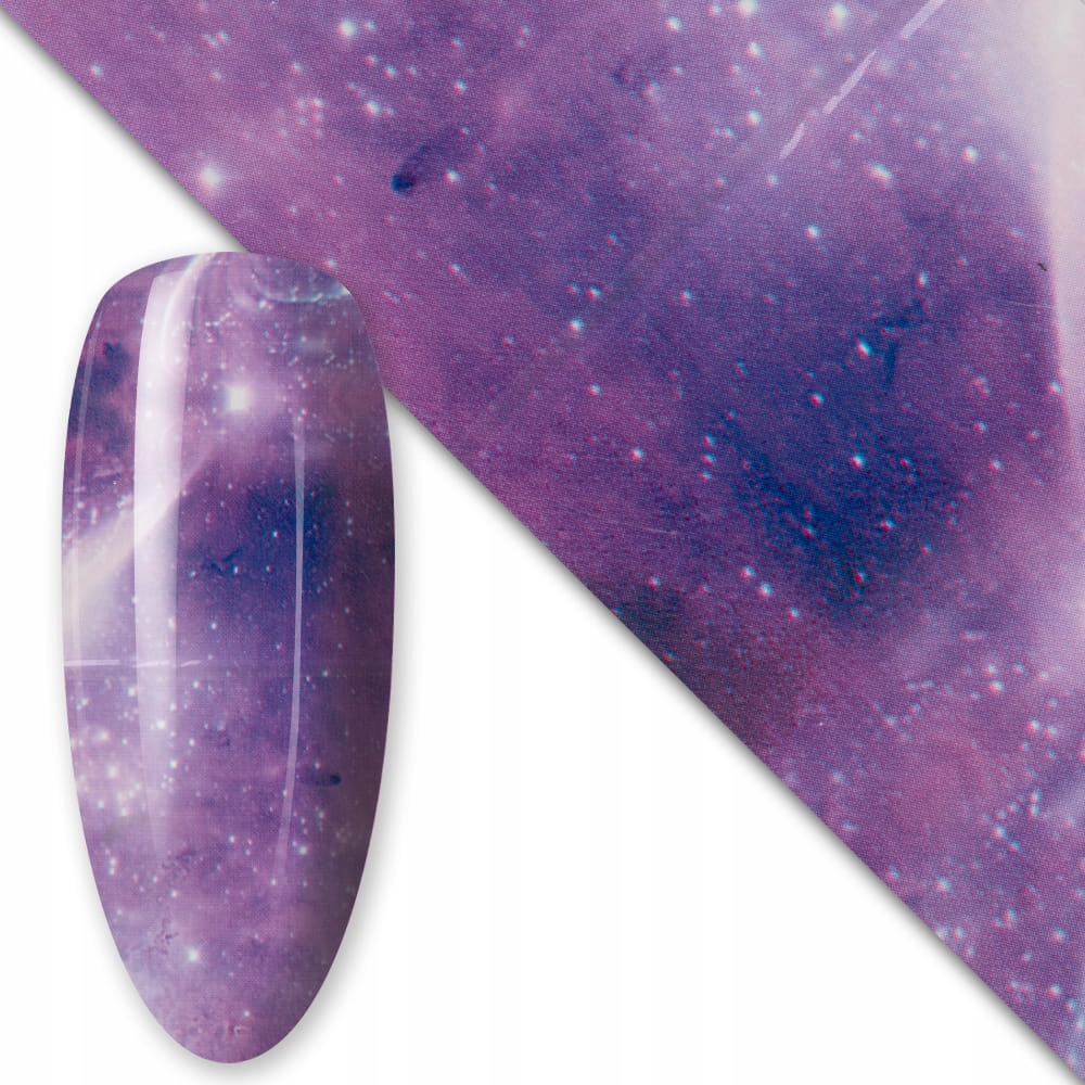 Folia Transferowa Do Paznokci Hybryd Żeli 80cm Cosmic Collection Nr1