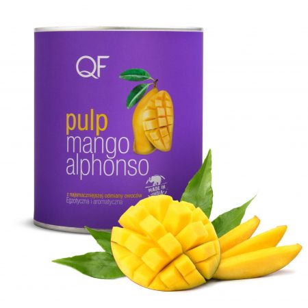 Levně 3X Quality Food Pyré s mangem Alphonso 99,9% mango 850 g