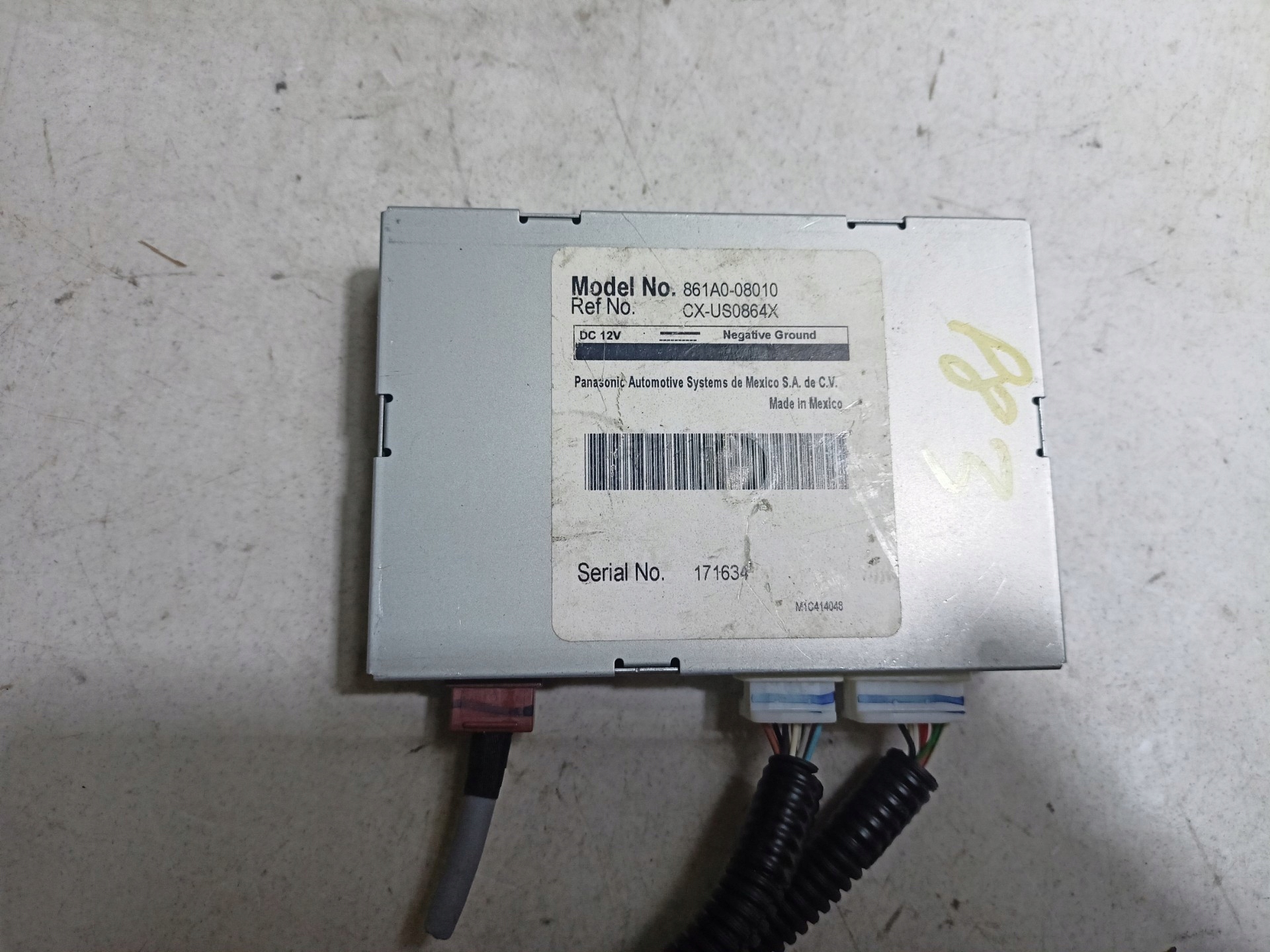 modulo multimedia Toyota Sienna 3 2011 861A0-08010