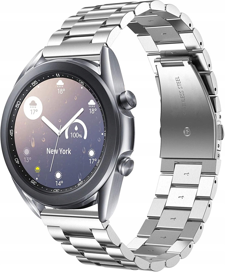 

Srebrna Bransoleta Samsung Galaxy Watch 3 41MM