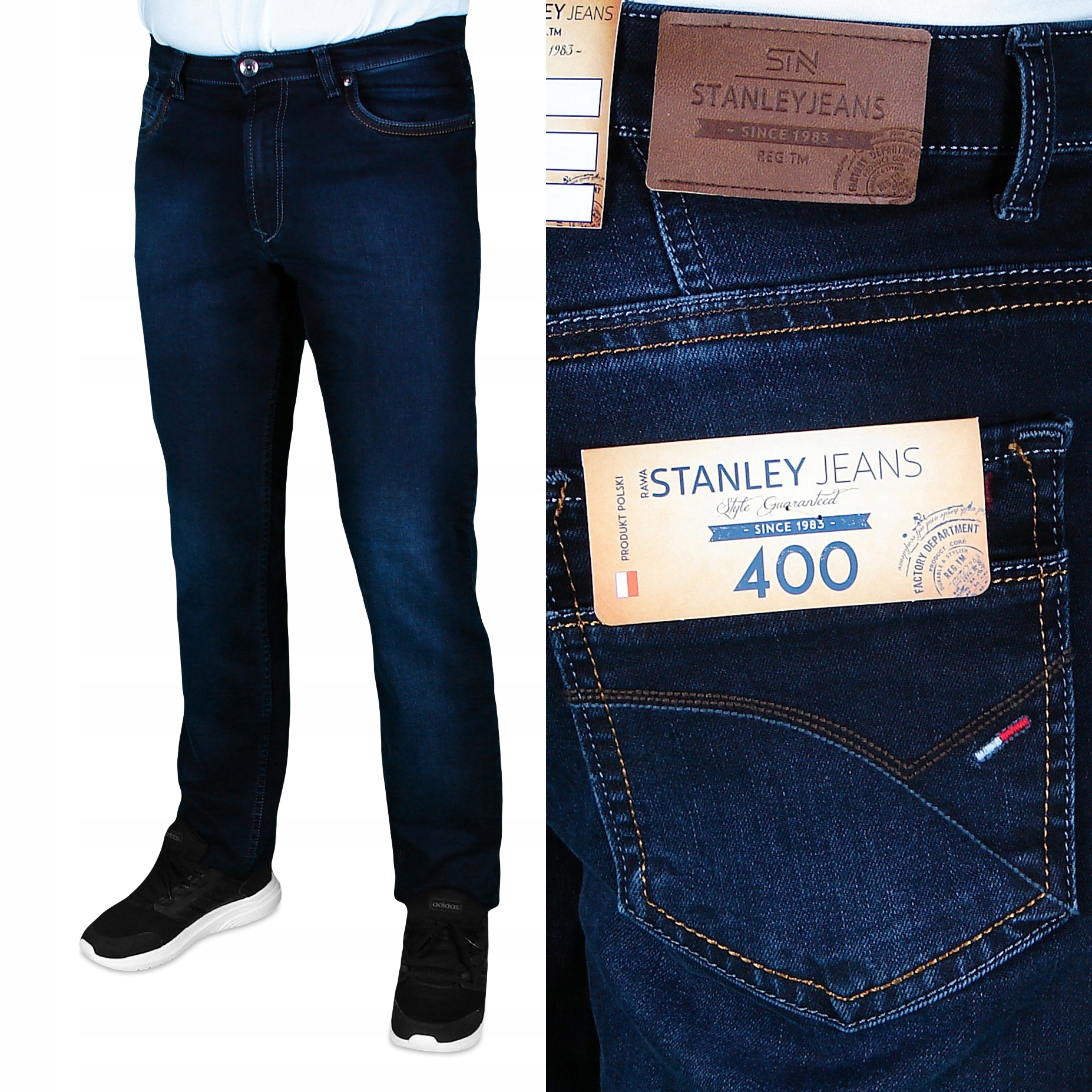 SPODNIE MĘSKIE STANLEY 400/205 W32 L30 W86 cm