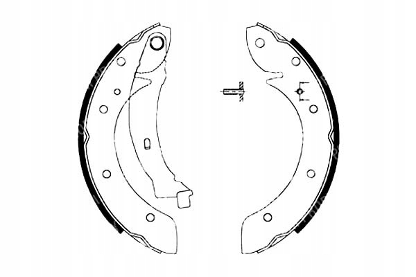 SZCZĘKI HAMULCOWE CITROEN BERLINGO XSARA PICASSO P Producent części Delphi