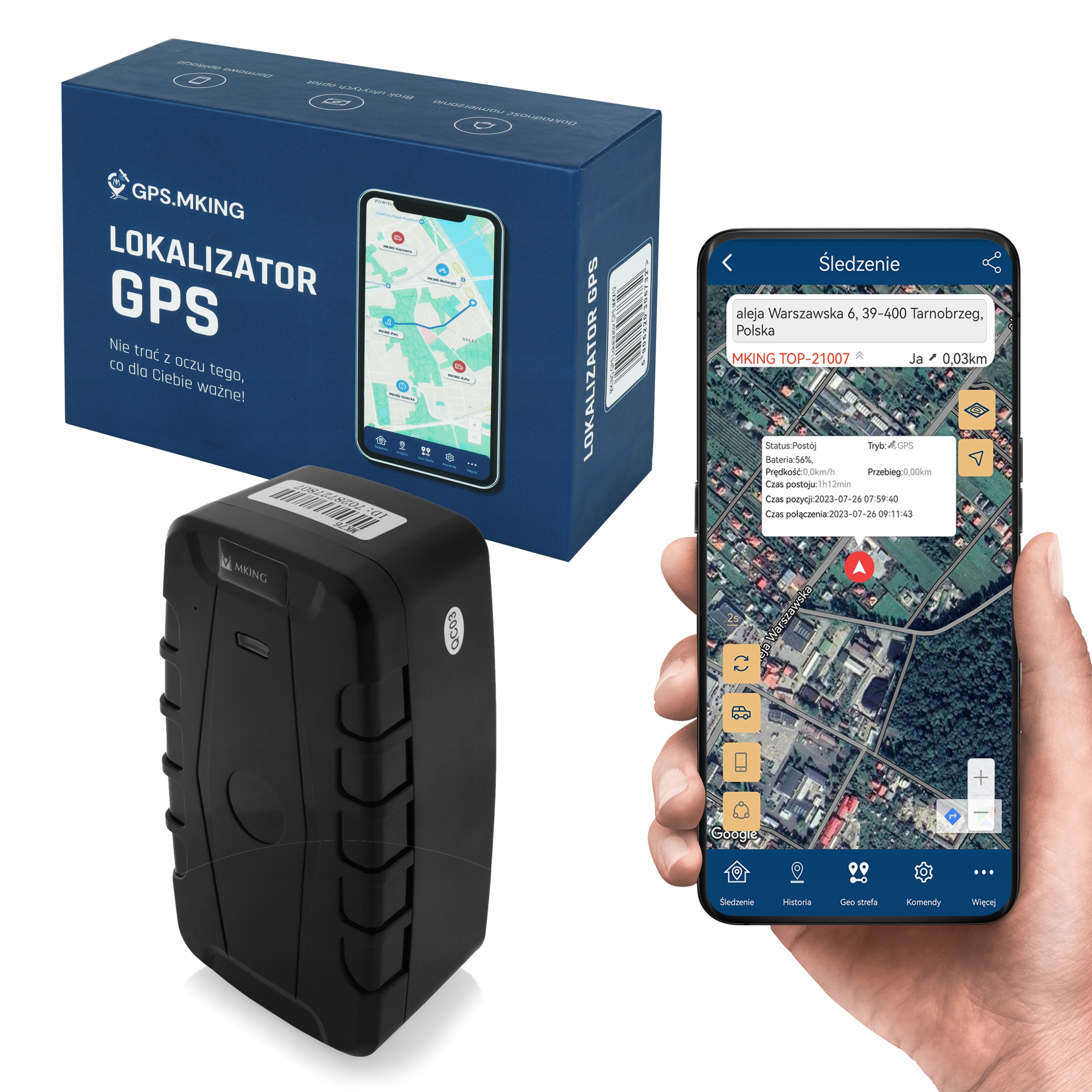 Gps lokátor 240 dní Magnet Sledování Odposlechu